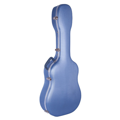 CC-501N LB ABS क्लासिकल गिटार हार्ड केस ब्लू वाटरप्रूफ
